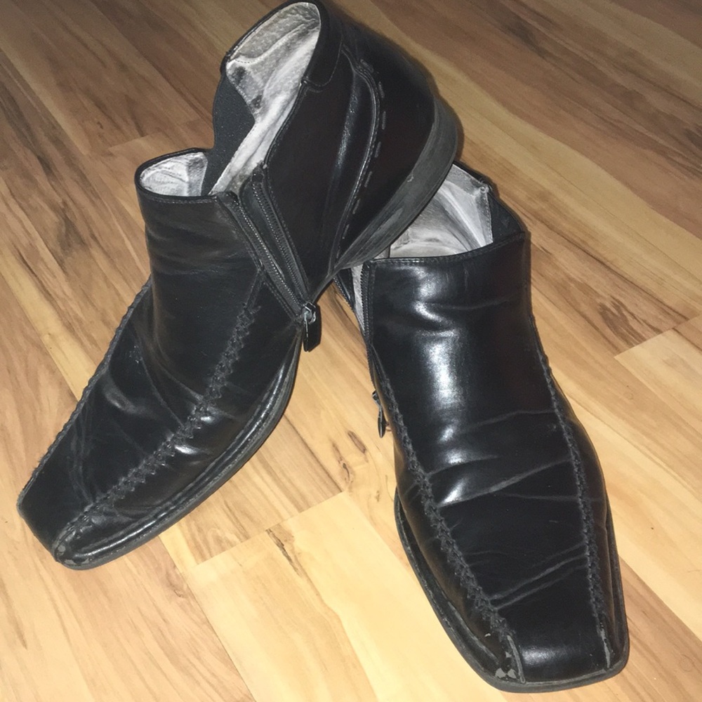 Black Madden Dress Boots